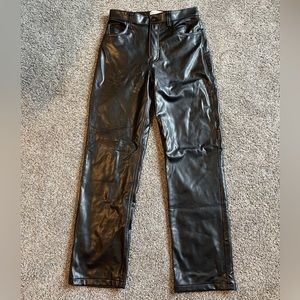 Abercrombie Leather Pants